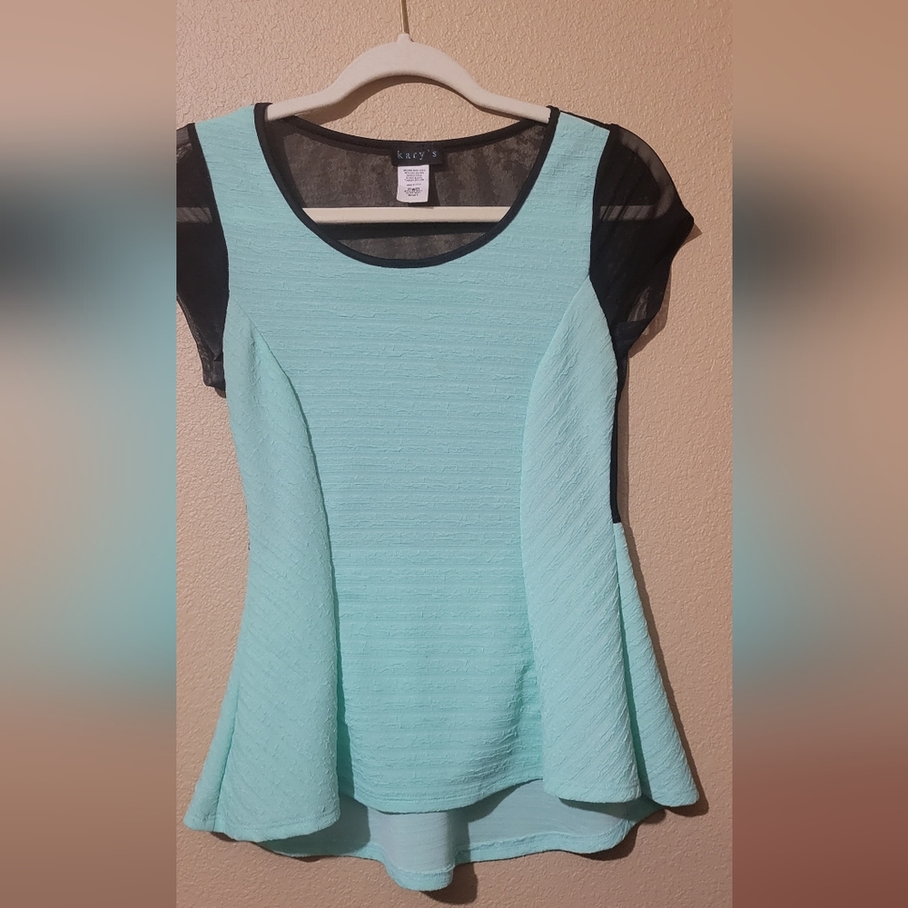 Petite Women's xs teal blouse